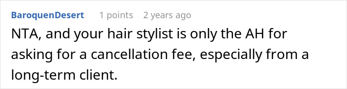 Woman Asks If She&rsquo;s Wrong For Storming Out Of The Hair Salon After Hairdresser&rsquo;s Words Hurt Her