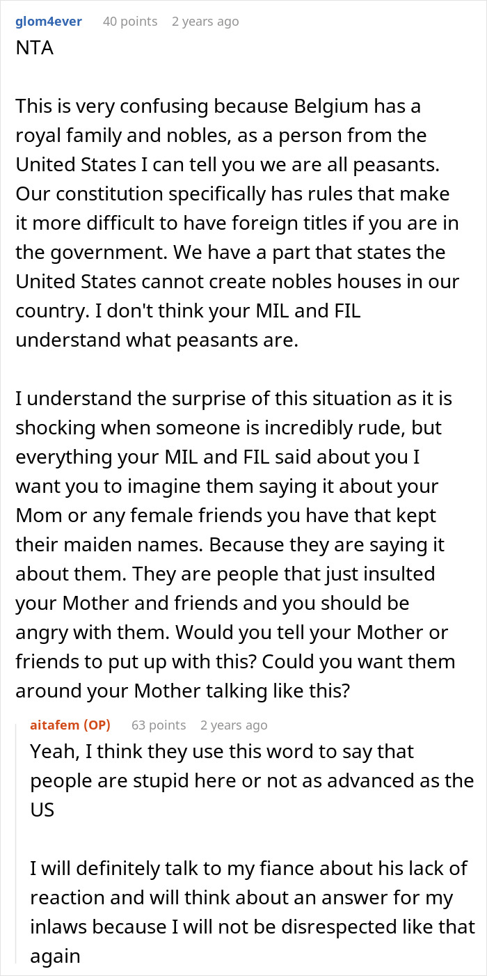In-Laws Create Chaos In Family As They Harass Their Son’s Fiancée Over Keeping Her Maiden Name In-Laws Create Chaos In Family As They Harass Their Son’s Fiancée Over Keeping Her Maiden Name