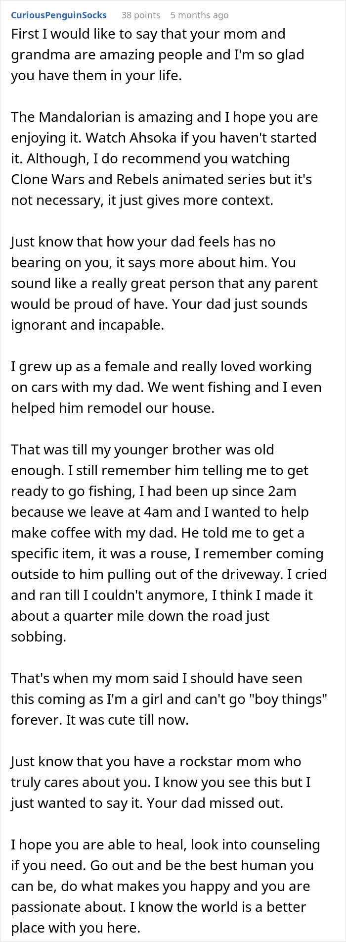 Man Says He Wishes His Daughter Was A Son Instead, Has His Life Ruined After She Overhears It