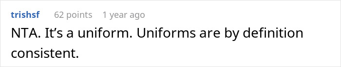 People Support This Boss For Refusing To Completely Change The Uniform For One Plus-Size Worker