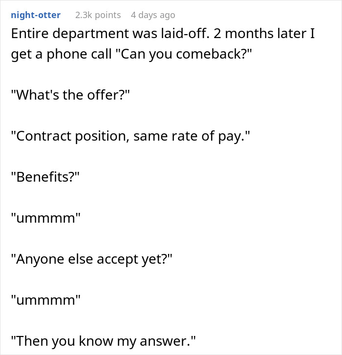 "His Face Goes Pale": New Boss Doesn't Realize The Employee They Fired Will Get $200k "His Face Goes Pale": New Boss Doesn't Realize The Employee They Fired Will Get $200k