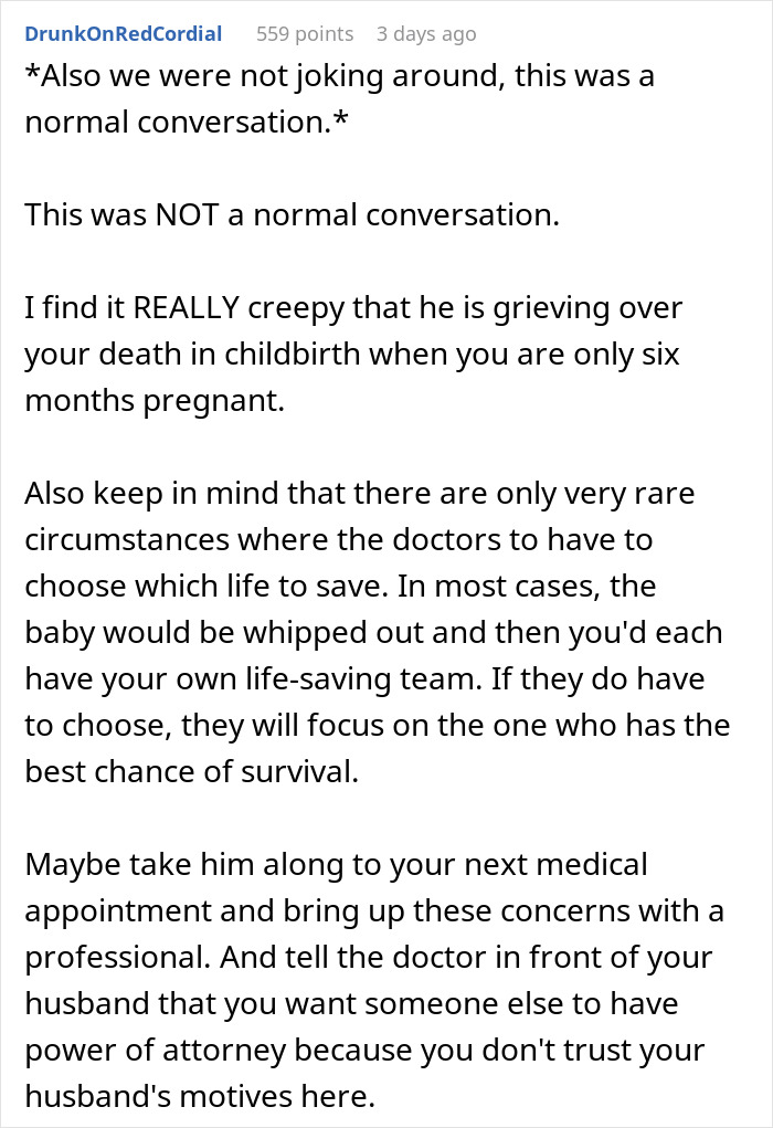 “I’d Pick Our Baby Over You”: Woman Horrified At Husband’s Nonchalant Choice “I’d Pick Our Baby Over You”: Woman Horrified At Husband’s Nonchalant Choice