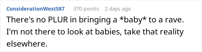&ldquo;Have Some Respect&rdquo;: Mom Vents About Her Experience Of Bringing A Baby To A Rave, Gets Dragged