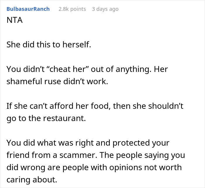 Woman's Attempt To Score Free Dinner On Date Ends In Embarrassment As He Got Warned Beforehand