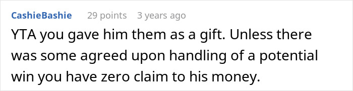 "I Really Need All Of It": Nephew Wins Lottery Money, Ticket Gifter Wants 75% Of It Back