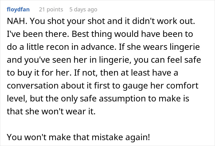 Man Doesn&rsquo;t Understand Why GF Didn&rsquo;t Appreciate His Gift, Gets A Reality Check