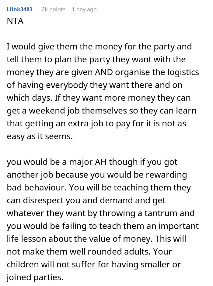 Triplets Want Individual "Sweet 16s", Tell Mom To Get An Extra Job If She Can't Afford It