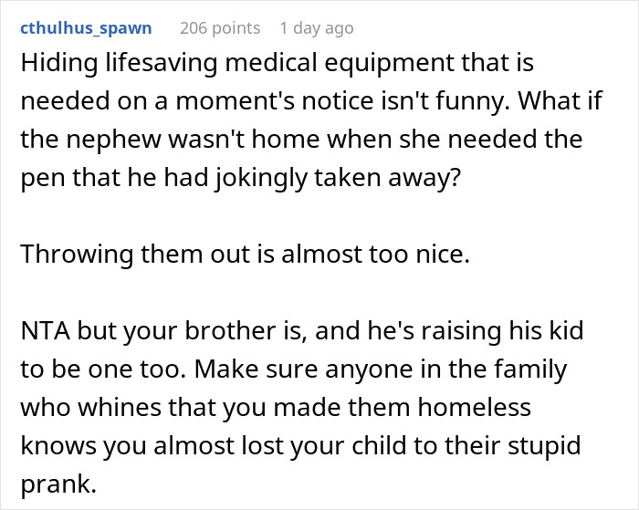 Guy Makes Homeless Brother And Nephew Leave After Severely Endangering His Daughter With Their Prank