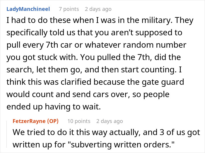 Supervisor Demands Security Check Every 3rd Car, They Maliciously Comply, Cost Him A Billion
