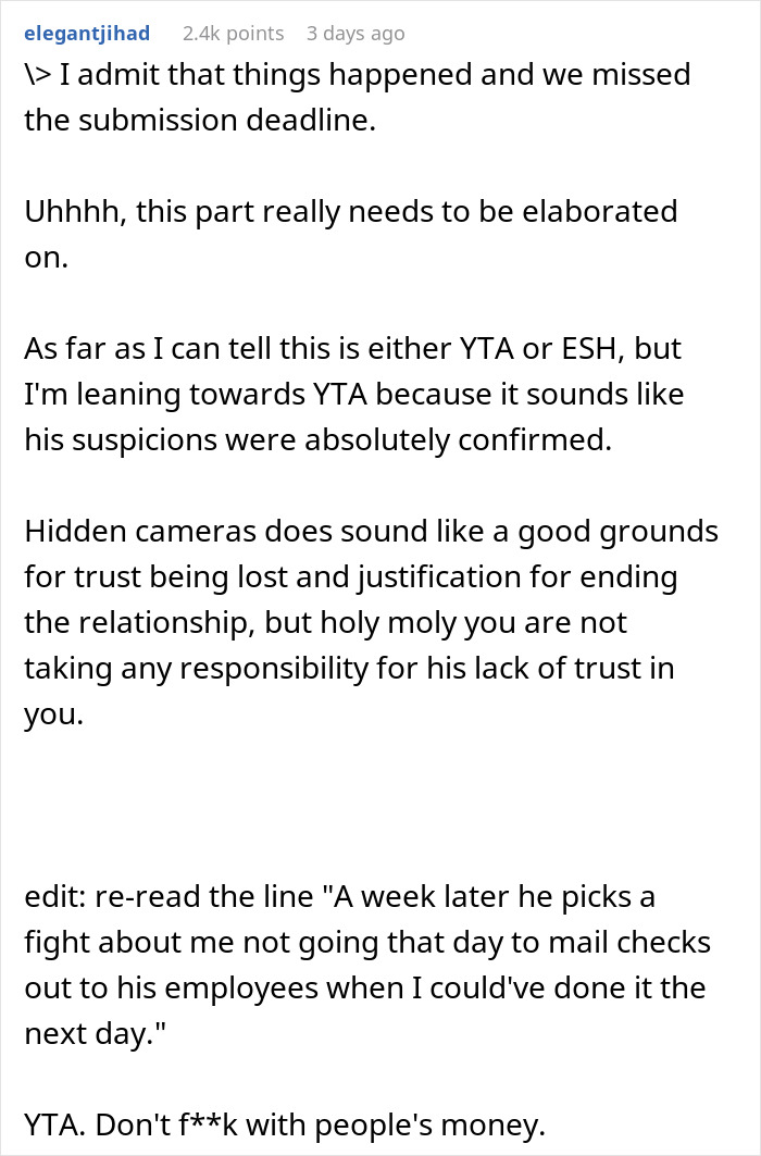 Man Hides A Camera In The House To Prove His Stay-At-Home Wife Is Lazy And Worthless