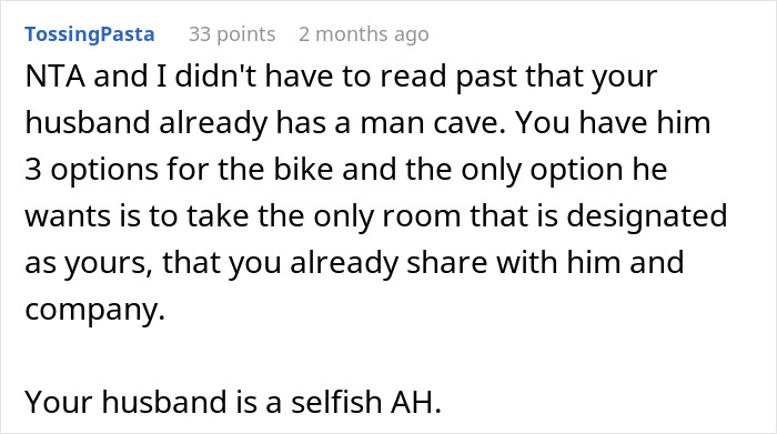 Woman Doesn&rsquo;t Let Husband Invade Her Personal Corner At Home With His Peloton, Drama Ensues