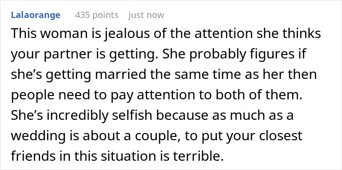 Woman Sets Her Wedding Date A Day After Her Best Friend's Ceremony, Guests Decline Her Invitation