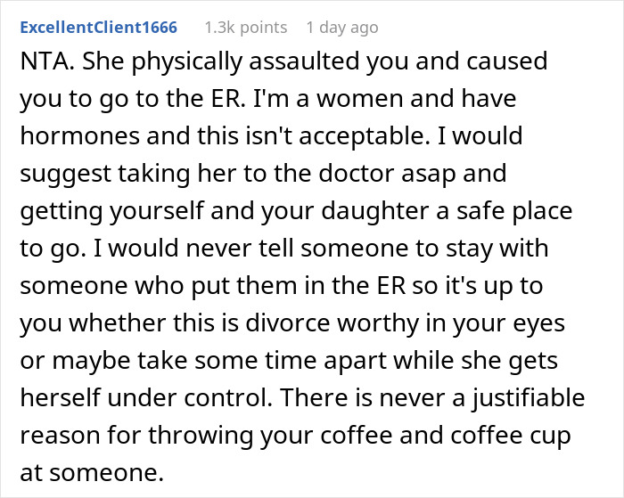 "AITA For Wanting To Divorce My Wife Because She Caused Me To Go To The ER?" "AITA For Wanting To Divorce My Wife Because She Caused Me To Go To The ER?"