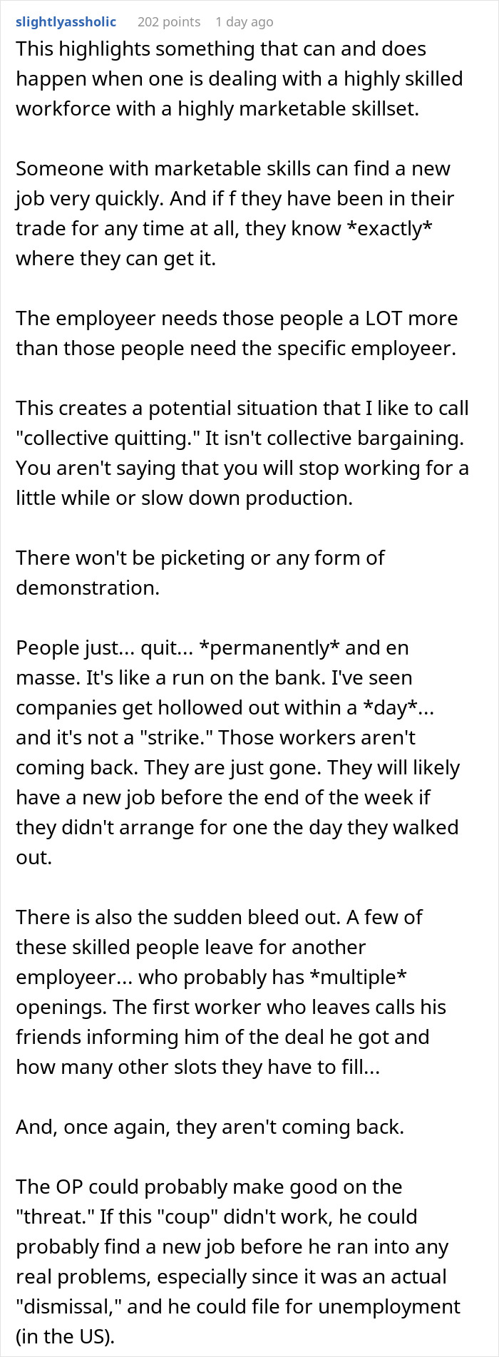 Plant Manager Threatens To Fire Employees, Regrets It Later After Nobody Shows Up