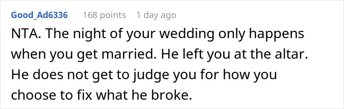 Man Ghosts Ex After Leaving Her At The Altar, Is Upset She Slept With Another Man The Same Night