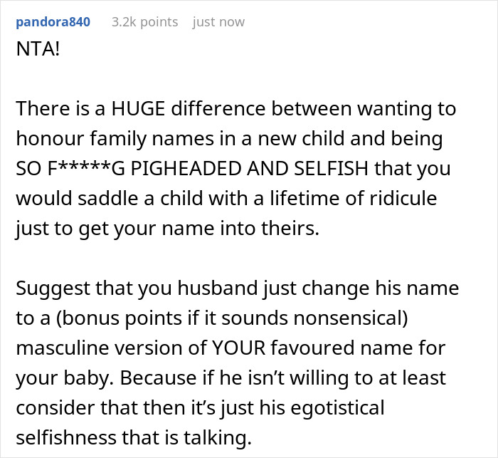 Guy Picks His Family Male Name For Future Kid, Has A Fight With Wife After It Turns Out It’s A Girl - 18