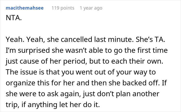 &ldquo;[Am I The Jerk] For Calling My Wife A Jerk After She Bailed Off A Family Trip&rdquo;