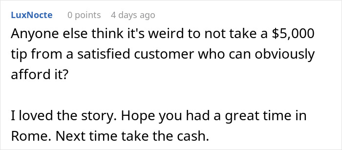 "He Chose Rome Over Valentine's Day": Guy Shares Wholesome Malicious Compliance Story