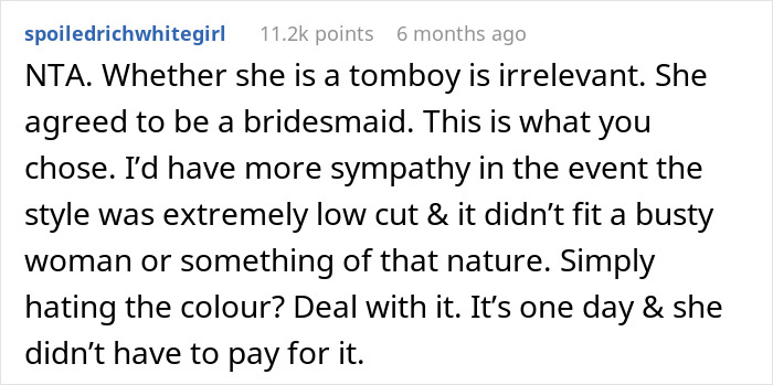 Pretty In Pink: Tomboy Throws A Fit Over Bridesmaid Dress, Threatens To Skip Sister&rsquo;s Wedding
