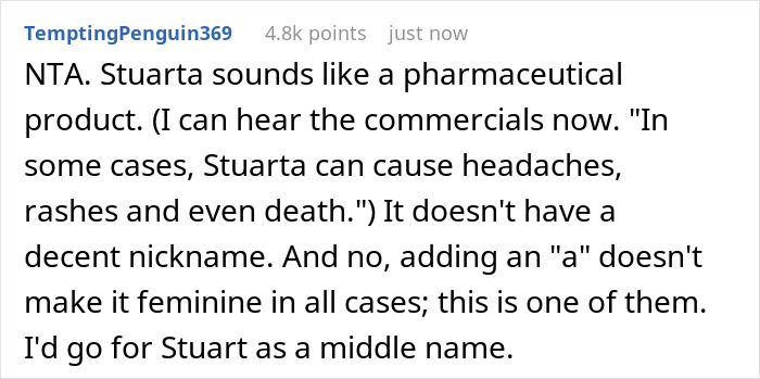 Guy Picks His Family Male Name For Future Kid, Has A Fight With Wife After It Turns Out It’s A Girl - 17