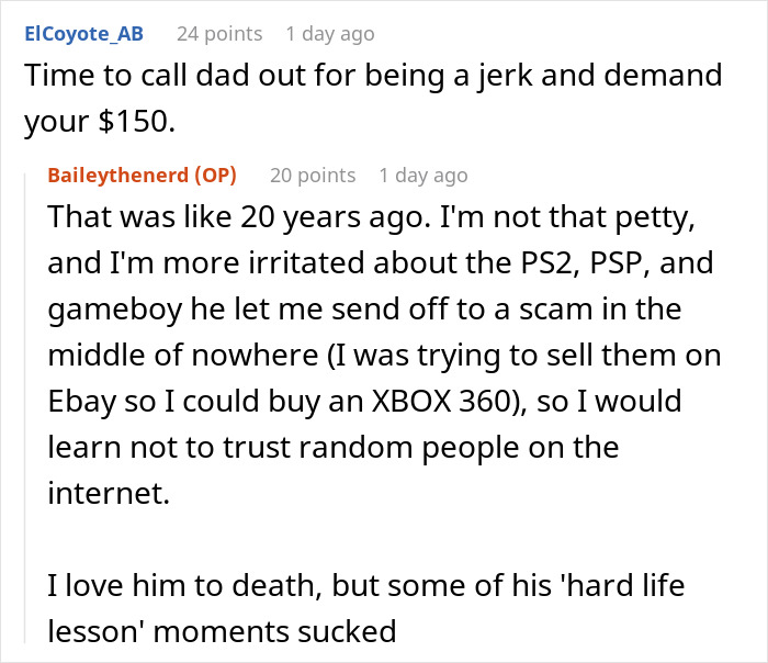 Family Tradition: Whoever Unloads The Dryer Keeps What's In The Pockets, It Backfires