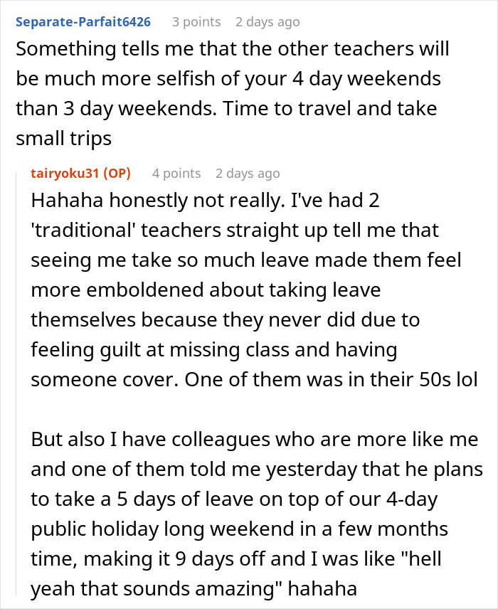 &ldquo;I Plan To Use All Of Them&rdquo;: Teacher Maliciously Complies With A Ridiculous Rule For Time Off