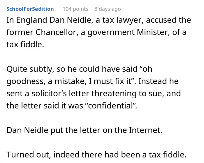 Church Demands Tradesman Take Down A Review Or Get Sued, He Shuts Them Down With Another Review Church Demands Tradesman Take Down A Review Or Get Sued, He Shuts Them Down With Another Review