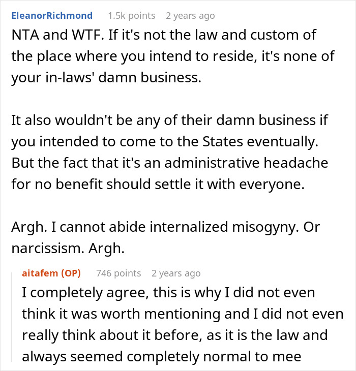 In-Laws Create Chaos In Family As They Harass Their Son’s Fiancée Over Keeping Her Maiden Name In-Laws Create Chaos In Family As They Harass Their Son’s Fiancée Over Keeping Her Maiden Name