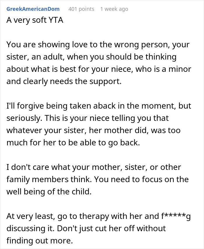 Family Drama Ensues After Niece Gives Woman Adoption Papers As A Surprise And She Rejects Them