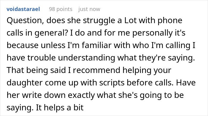 Family Drama Ensues Over Dad Refusing To Order Pizza For Socially Anxious Daughter Staying At Home - 20