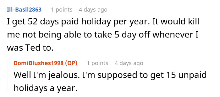 Entitled Elderly People Don't Want Caretaker To Take Time Off For Her Wedding