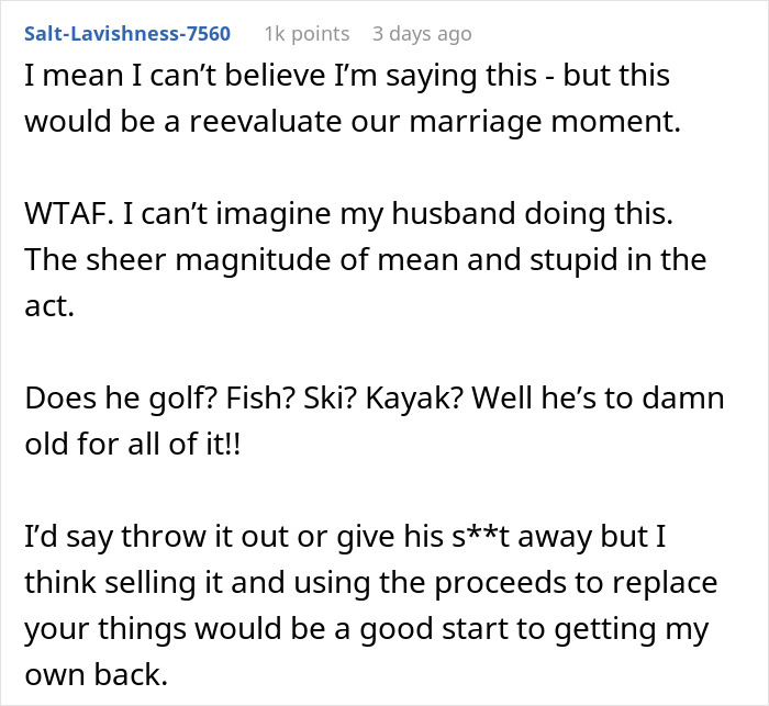 "I Feel Disrespected But Everyone Agrees With Him": Husband Throws Out Wife's Clothes "I Feel Disrespected But Everyone Agrees With Him": Husband Throws Out Wife's Clothes