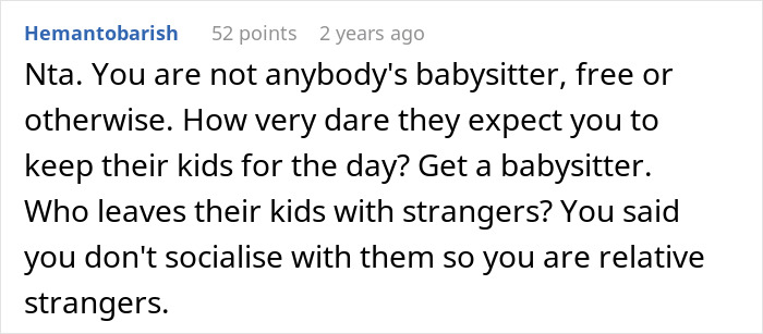 Childfree Woman Stands Firm Against Neighborhood Pressure To Babysit For Free, Is Blasted Online - 25