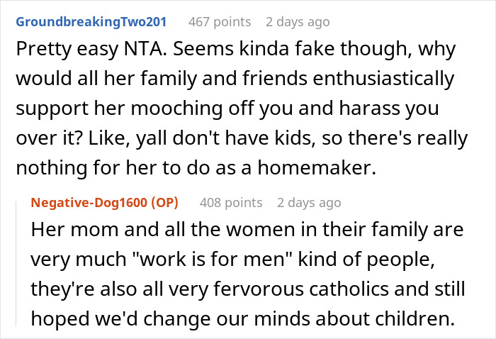 Wife Insists On Becoming A Housewife, Is Shocked Husband Wants Divorce Wife Insists On Becoming A Housewife, Is Shocked Husband Wants Divorce