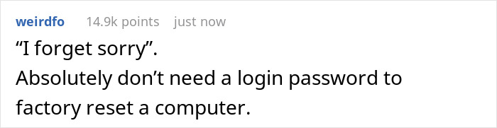 Company Seeks Employee Out, Terminates Them In 30 Days But Asks For Laptop Password After 6 Months