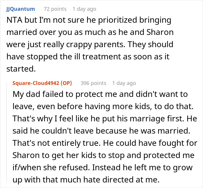 Dad Is Crushed After Daughter Calls Him Out For Abandoning Her In Favor Of His New Marriage