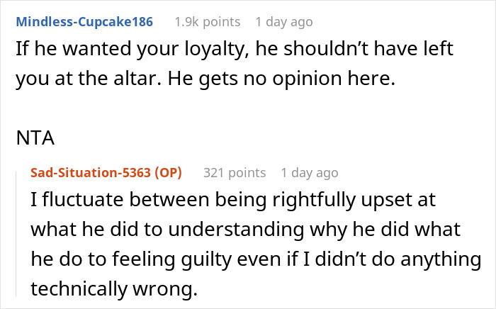 Man Ghosts Ex After Leaving Her At The Altar, Is Upset She Slept With Another Man The Same Night