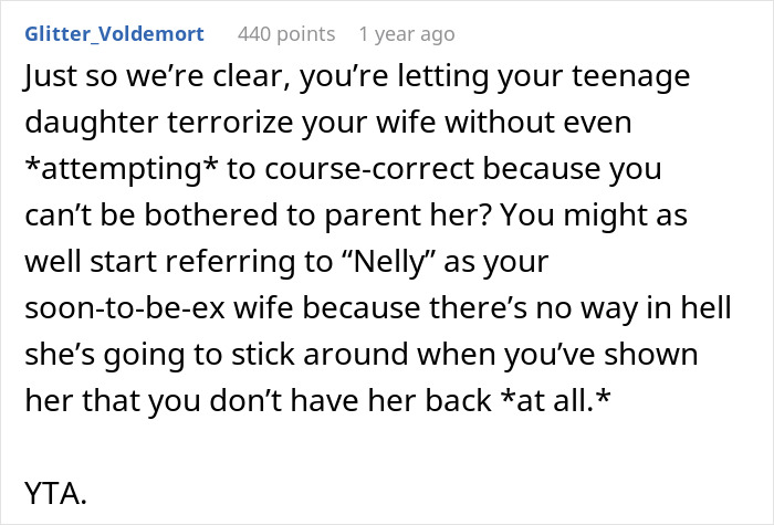 Peeps Online Bash Man As He Remains Neutral In A Conflict Between Teen Daughter And His New Wife