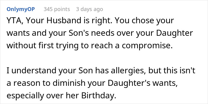 Mom Asks Daughter To Choose Another Restaurant Because Her Brother Can’t Eat There, Gets Slammed Mom Asks Daughter To Choose Another Restaurant Because Her Brother Can’t Eat There, Gets Slammed
