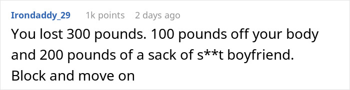 Guy Dumps GF After No Longer Being Attracted To Her, Feels Betrayed Once She Loses Weight - 18