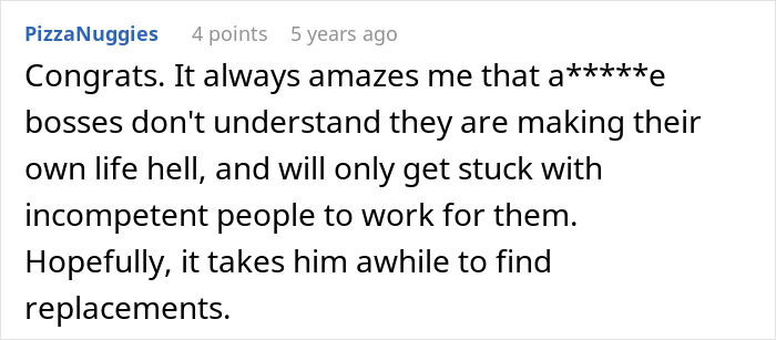 Jerk Boss Mocks Employee For Taking First Half A Day Off In 10 Months, It Backfires