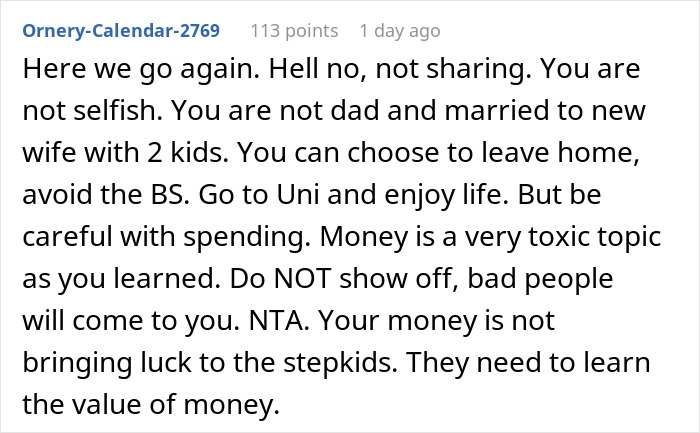 Parents Expect Son To Share His Huge Inheritance With Half-Siblings, Can't Believe He Won't Parents Expect Son To Share His Huge Inheritance With Half-Siblings, Can't Believe He Won't