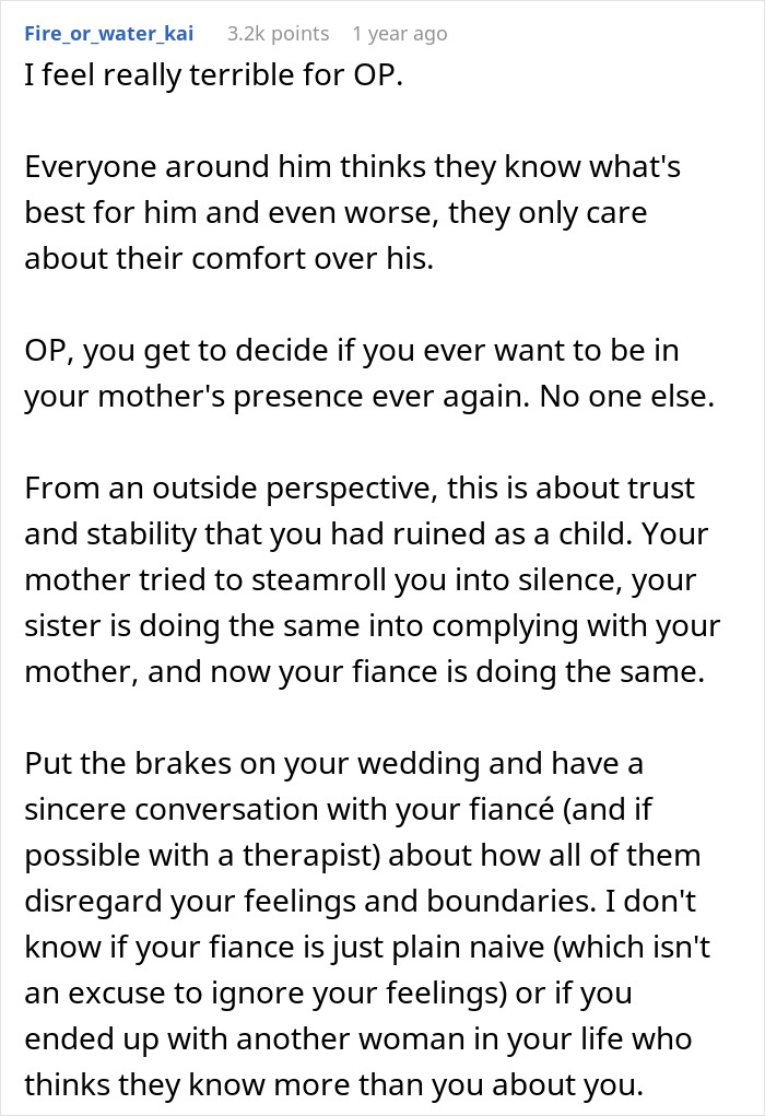 Guy Learns About Sister's Wedding Surprise, Kicks Her Out Of The Wedding