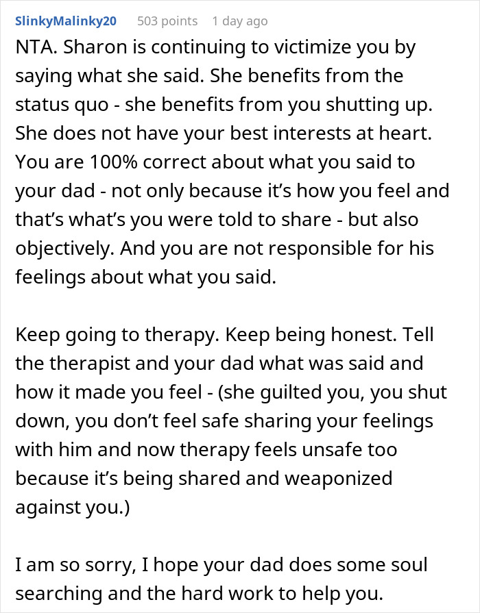 Dad Is Crushed After Daughter Calls Him Out For Abandoning Her In Favor Of His New Marriage