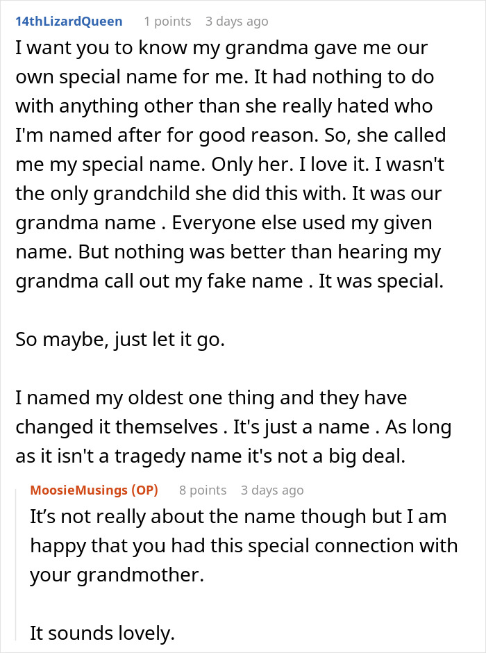 Grandma Throws Threats Over Baby's Name, Soon Realizes No One Cares About Losing Contact With Her Grandma Throws Threats Over Baby's Name, Soon Realizes No One Cares About Losing Contact With Her