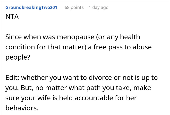 "AITA For Wanting To Divorce My Wife Because She Caused Me To Go To The ER?" "AITA For Wanting To Divorce My Wife Because She Caused Me To Go To The ER?"