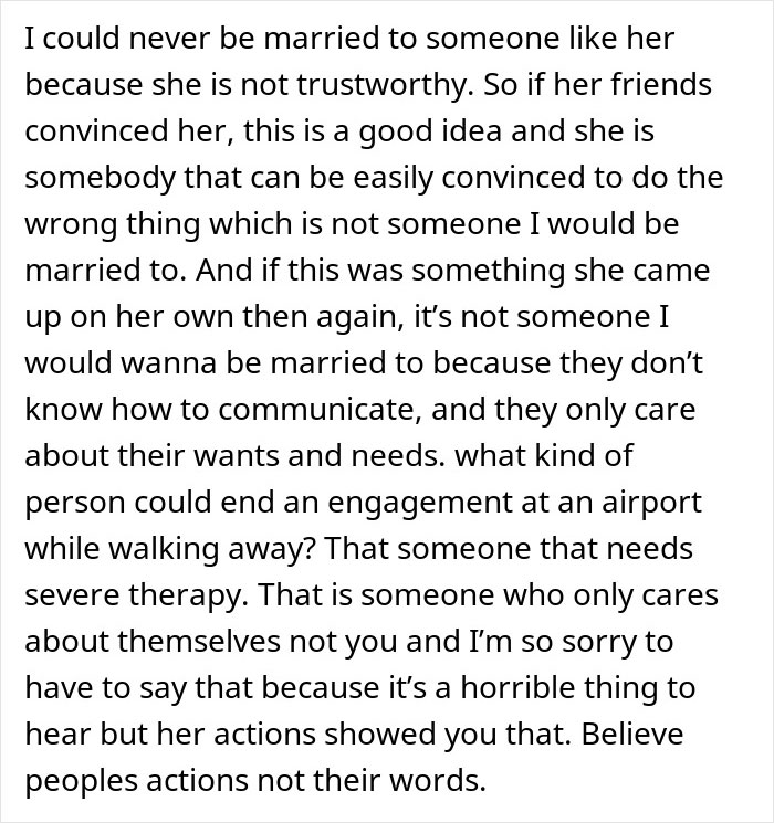 Woman Goes Radio Silent On Fiancé For Her Europe Trip, Is Shocked He Canceled The Wedding Woman Goes Radio Silent On Fiancé For Her Europe Trip, Is Shocked He Canceled The Wedding