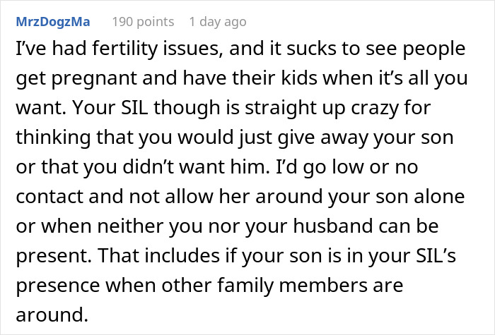 Woman Banned From Seeing Nephew After Her Creepy &ldquo;Joke&rdquo; Raises Red Flags