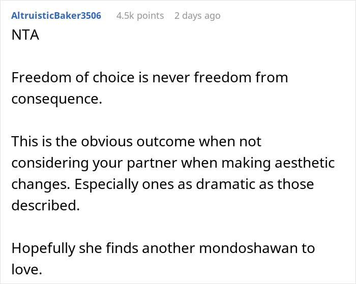 &ldquo;AITA For Being Truthful And Admitting That I Find My Wife Unattractive After Her Surgery?&rdquo;