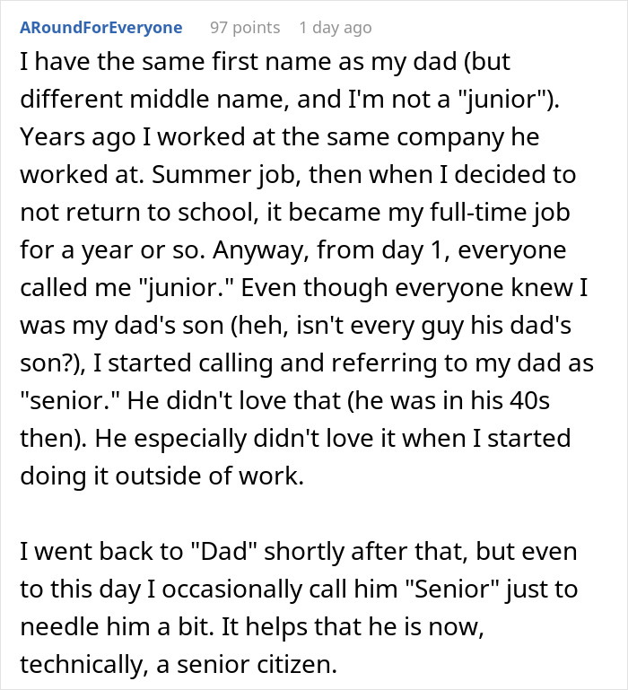 "Figure It Out": Son Calls His Dad 'Boss' For 20 Years As Malicious Compliance